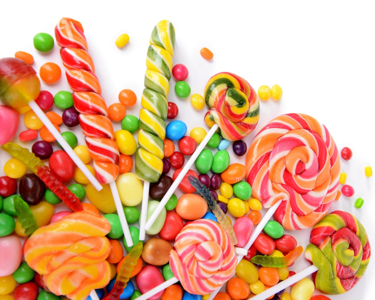 Обои конфеты, разноцветный, красочные, десерт, леденцы, мармелад, сладкий, драже, candy, colorful, dessert, lollipops, marmalade, sweet, pills разрешение 4500x3243 Загрузить