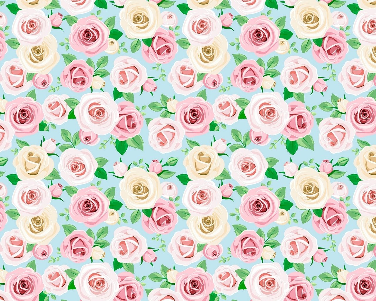 Обои цветы, узор, розы, flowers, pattern, roses разрешение 1920x1280 Загрузить