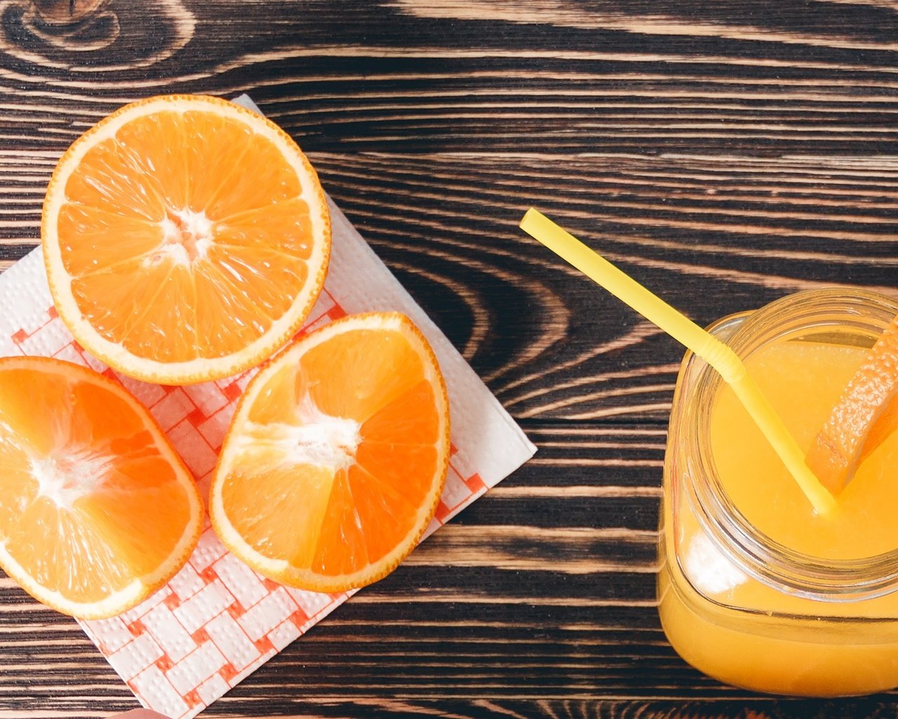 Обои напиток, апельсины, сок, фреш, drink, oranges, juice, fresh разрешение 2760x1425 Загрузить