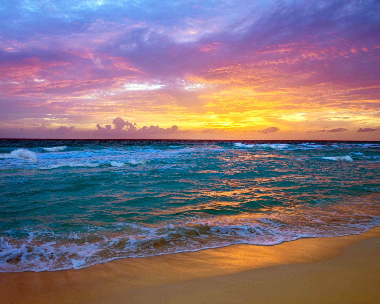 Обои закат, море, пляж, sunset, sea, beach разрешение 5969x3985 Загрузить