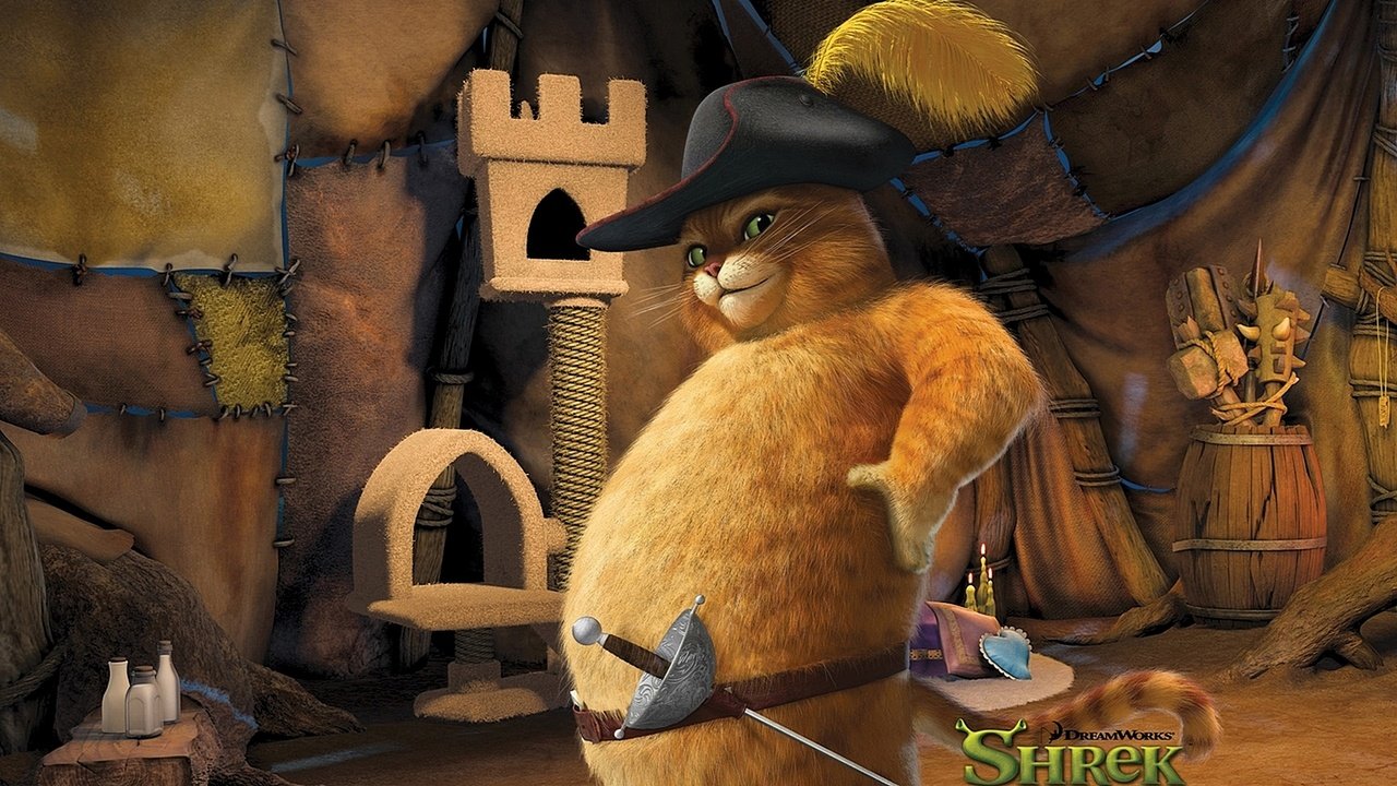 Обои кот, шрек, шпага, cat, shrek, sword разрешение 1920x1080 Загрузить