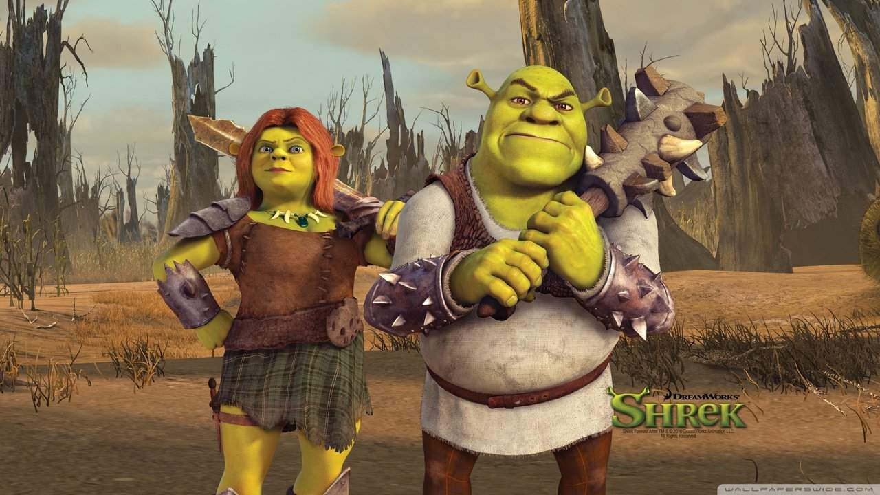 Обои шрек, фиона, огр, shrek, fiona, ogre разрешение 1920x1080 Загрузить