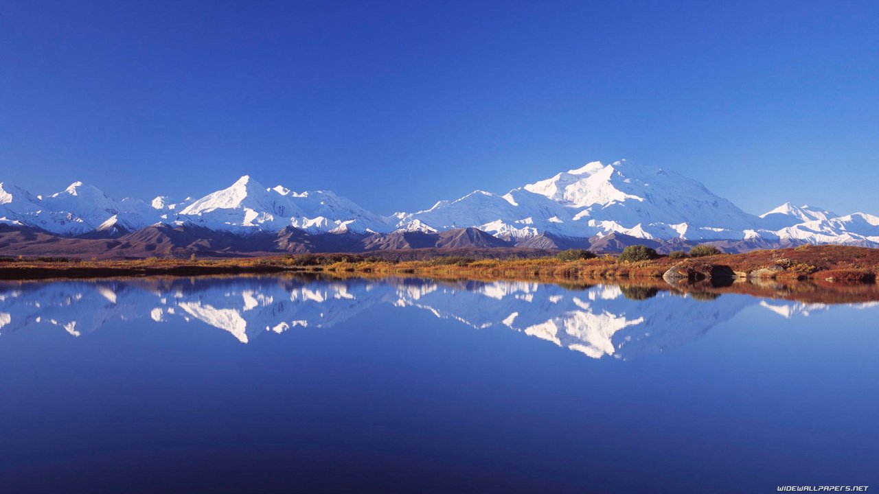 Обои озеро, горы, природа, отражение, пейзаж, аляска, lake, mountains, nature, reflection, landscape, alaska разрешение 1920x1080 Загрузить