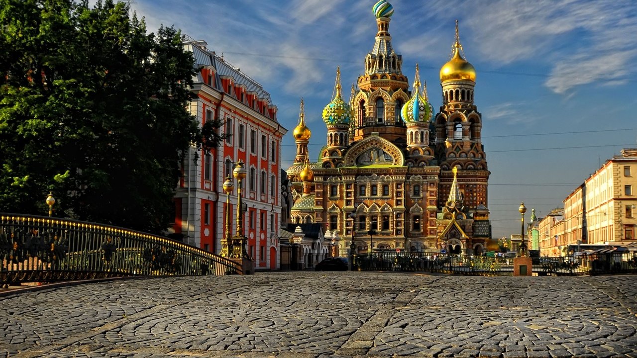 Обои храм, улица, россия, санкт-петербург, питер, спас на крови, temple, street, russia, saint petersburg, peter, the savior on blood разрешение 2712x2448 Загрузить