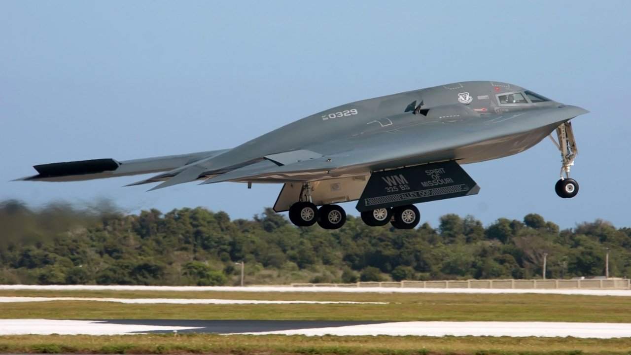 Обои b 2 spirit bomber us airforce разрешение 1920x1080 Загрузить