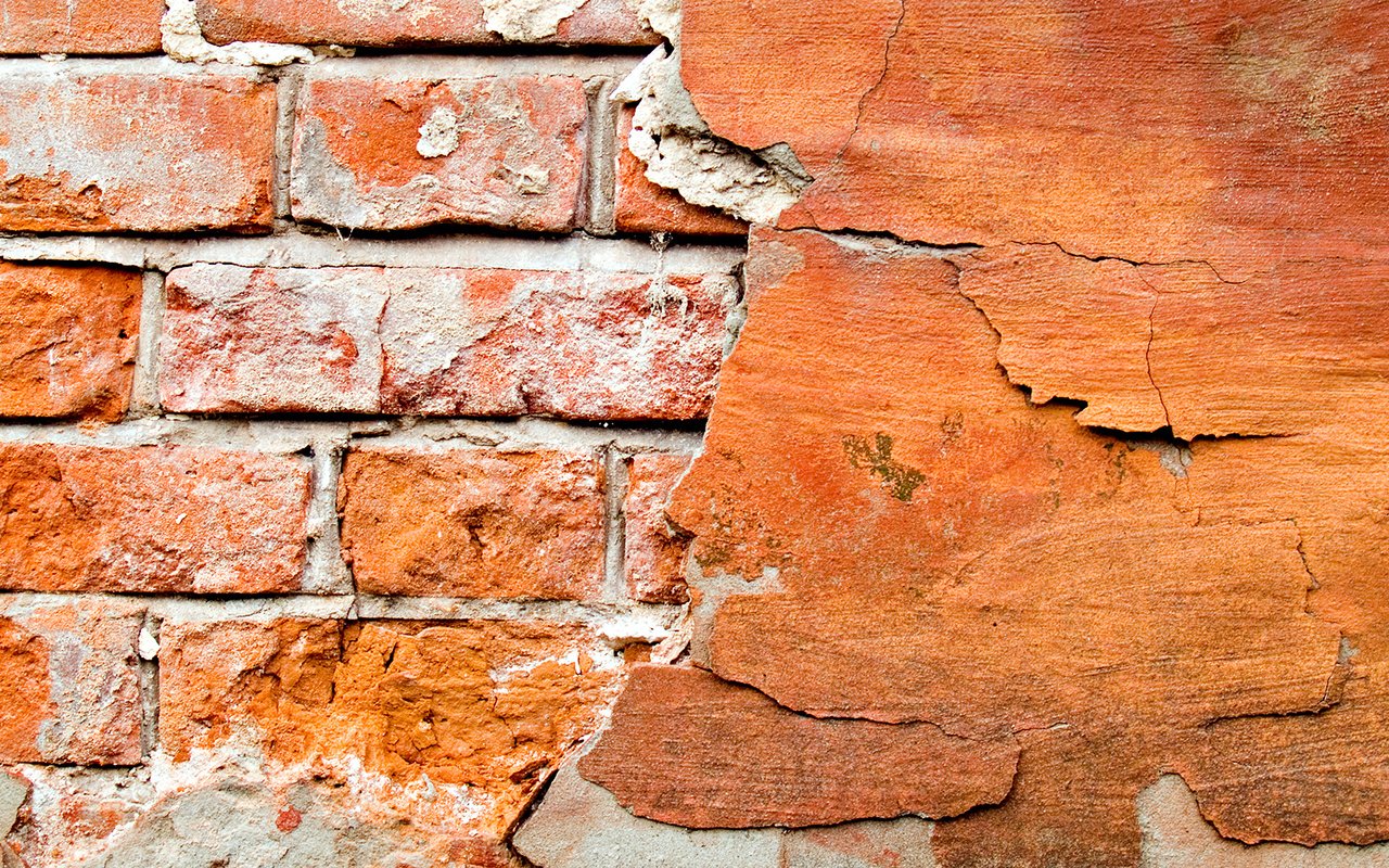 Обои стена, кирпич, яркость, wall, brick, brightness разрешение 1920x1080 Загрузить