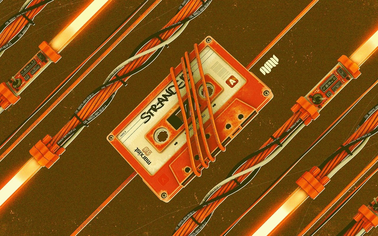 Обои провода, оранжевый, касета, аудио, wire, orange, cassette, audio разрешение 1920x1200 Загрузить