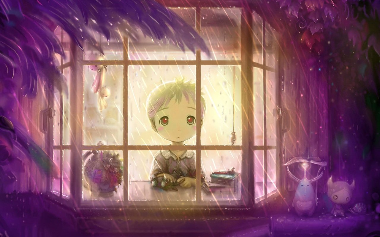 Обои дождь, окно, мальчик, rain, window, boy разрешение 1920x1200 Загрузить