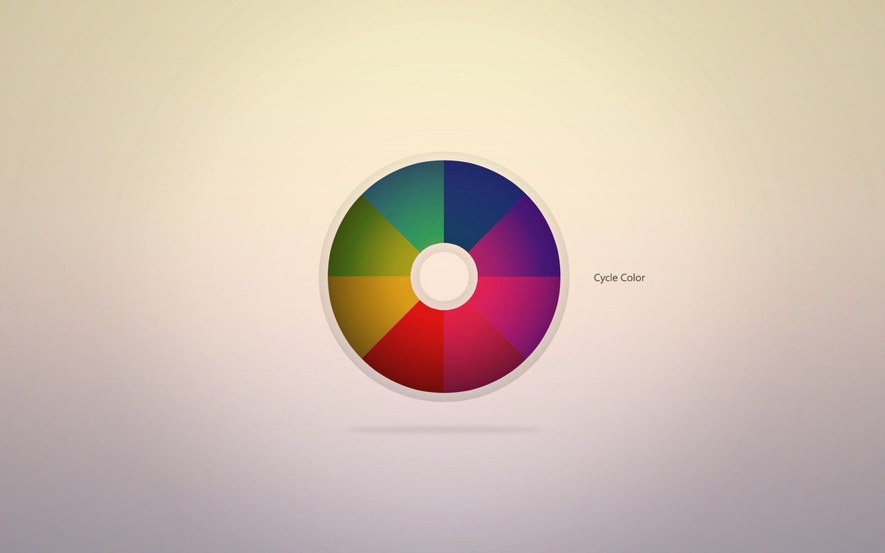 Обои краски, радуга, минимализм, спектр, окрас, цветовой круг, paint, rainbow, minimalism, range, color, the color wheel разрешение 1920x1080 Загрузить