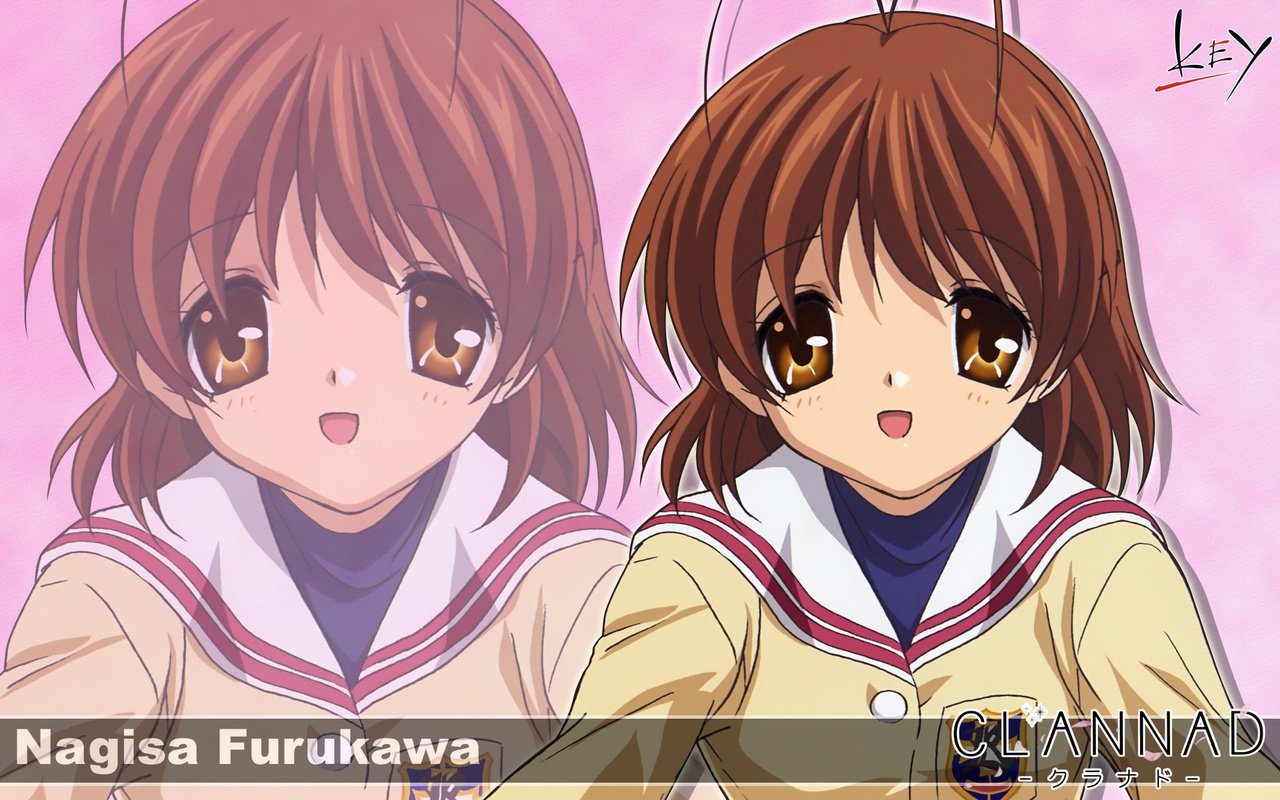 Обои clannad, furukawa nagisa, клавиша, key разрешение 1920x1200 Загрузить