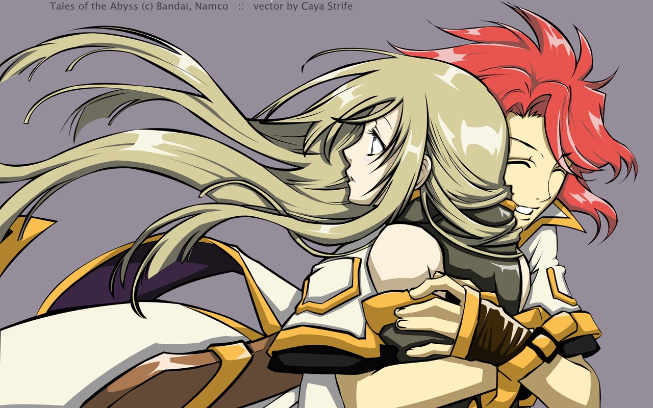 Обои вектор, luke fon fabre, tales of the abyss, tear grants, vector разрешение 3088x2500 Загрузить