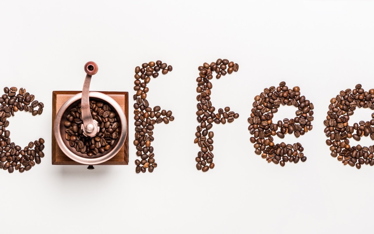 Обои зерна, кофе, кофейные зерна, кофемолка, grain, coffee, coffee beans, coffee grinder разрешение 6890x3742 Загрузить