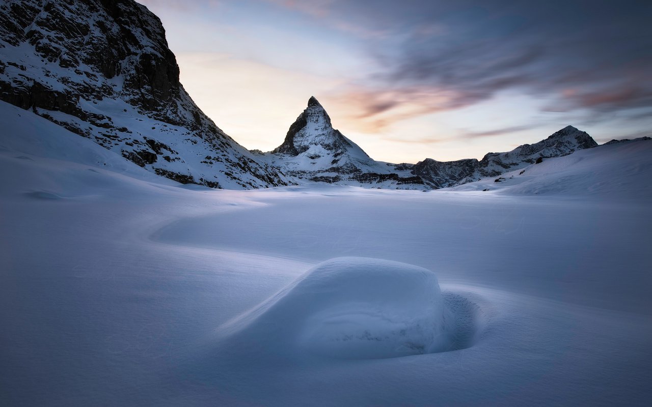 Обои горы, снег, природа, зима, mountains, snow, nature, winter разрешение 2560x1600 Загрузить