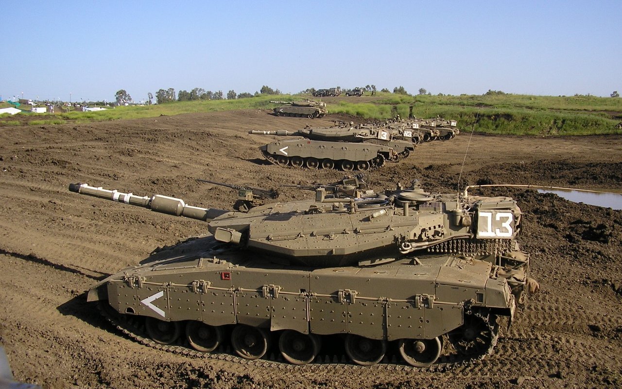 Обои израиль, основной, боевой танк, merkava mk4, israel, main, battle tank разрешение 2048x1536 Загрузить