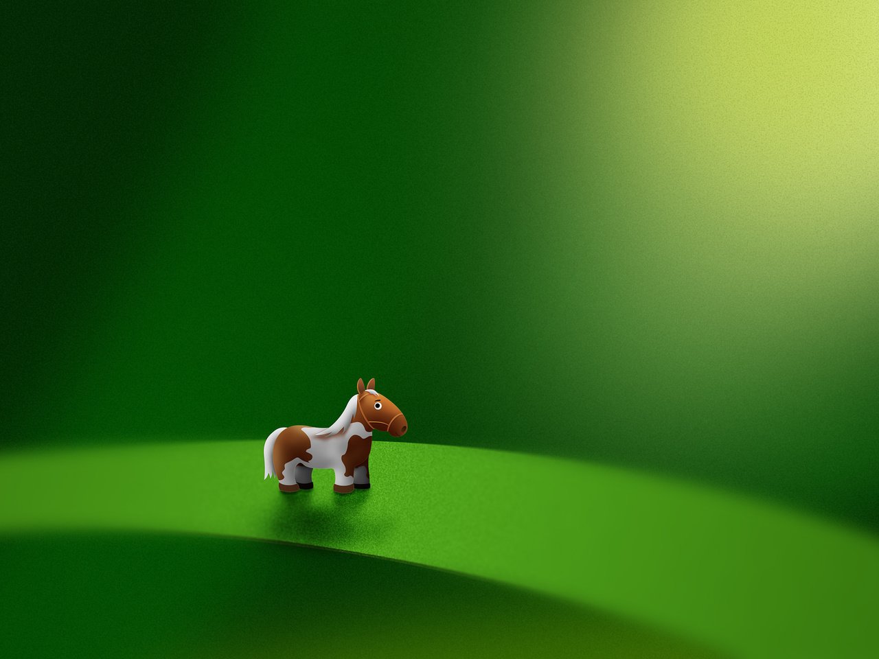 Обои лошадь, зелёный, лист, пони, микро, horse, green, sheet, pony, micro разрешение 2560x1600 Загрузить