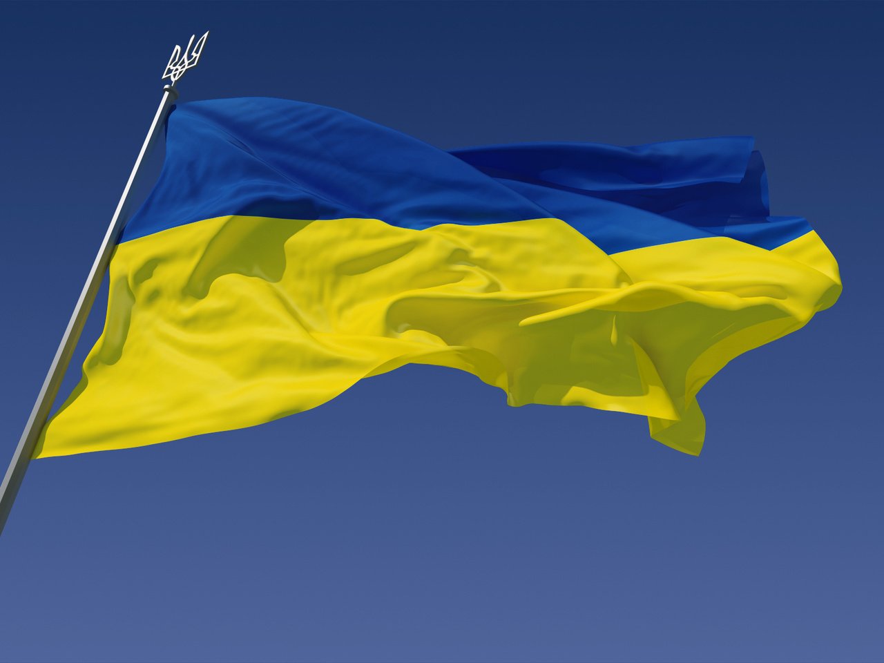 Обои флаг, украина, малый герб, flag, ukraine, small coat of arms разрешение 1920x1200 Загрузить