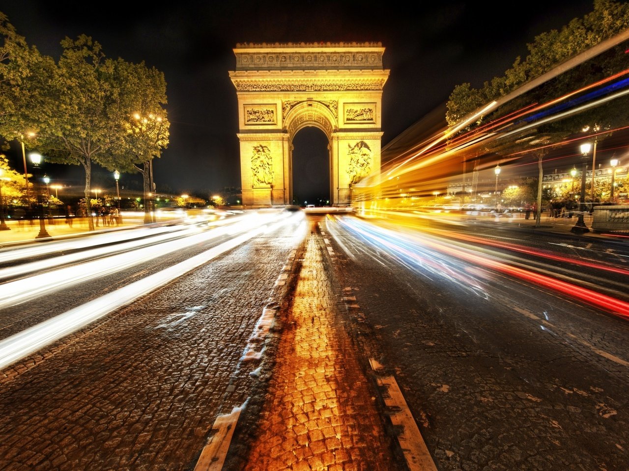 Обои париж, улица, франция, paris, street, france разрешение 2560x1600 Загрузить