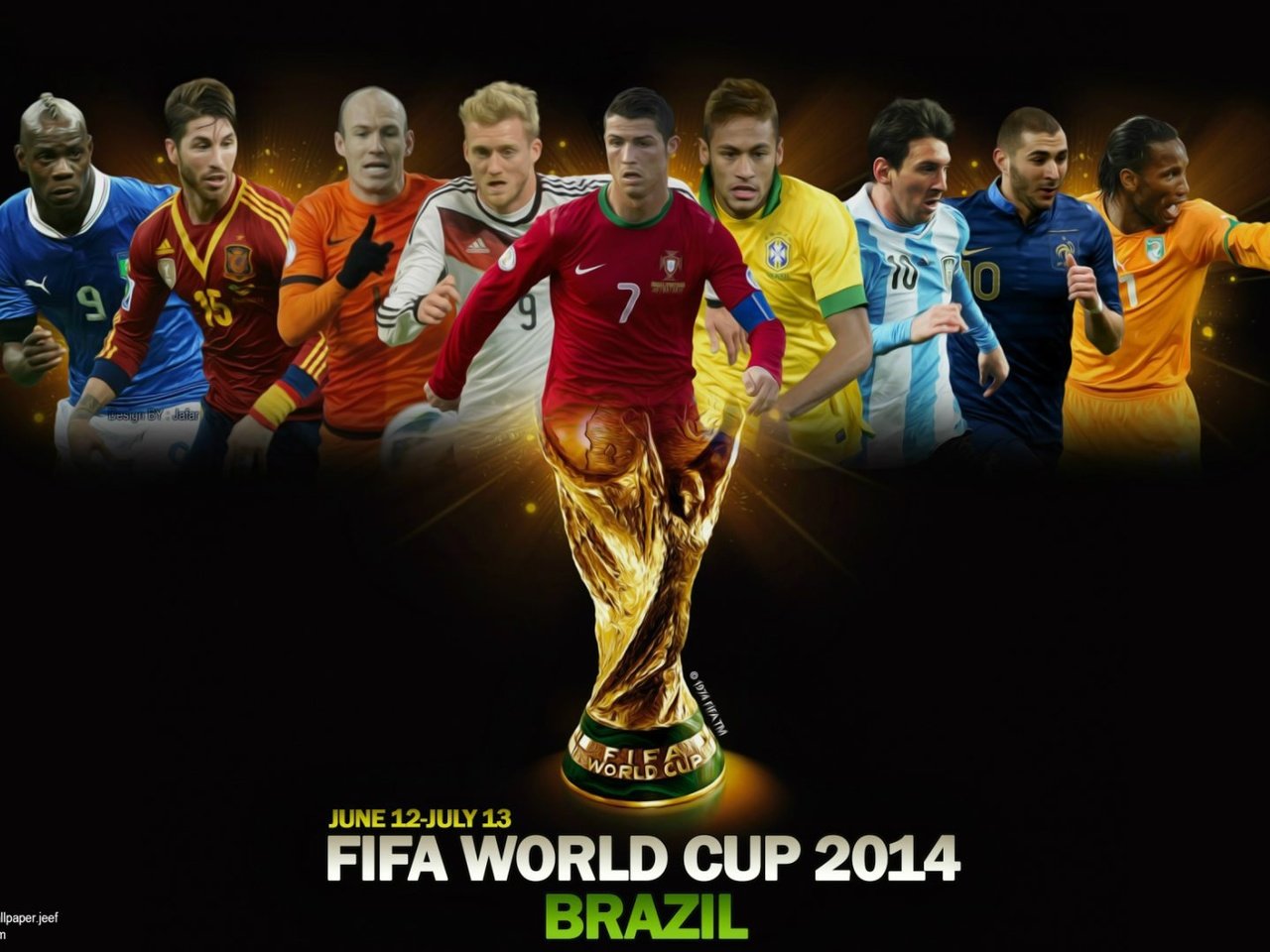 Обои мира, игроки, чемпионата, по футболу, в бразилии 2014, the world, players, championship, football, in brazil 2014 разрешение 1920x1080 Загрузить