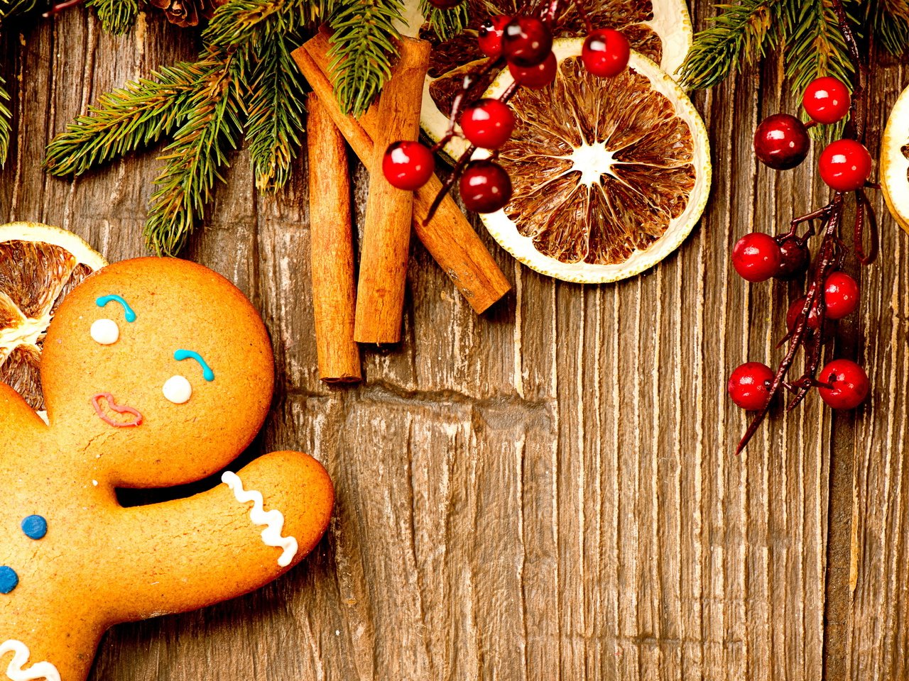 Обои корица, сладости, ягоды, рождество, пряники, cinnamon, sweets, berries, christmas, gingerbread разрешение 4810x3206 Загрузить