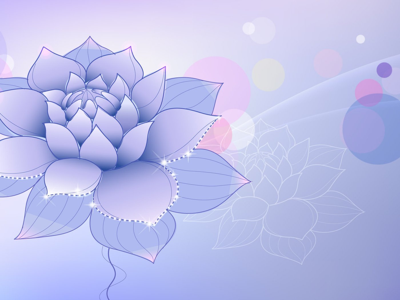 Обои цветок, сиреневый, лотус, flower, lilac, lotus разрешение 1920x1200 Загрузить