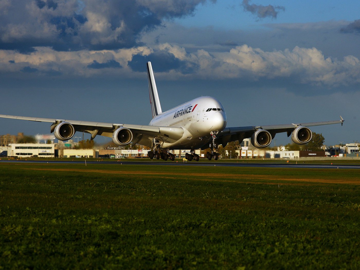 Обои а 380, airbus, air france, a 380 разрешение 3600x2400 Загрузить