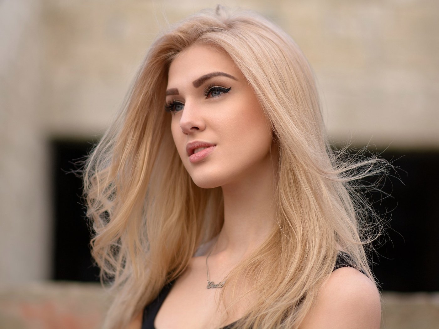 Обои девушка, блондинка, взгляд, волосы, лицо, olia gedz, girl, blonde, look, hair, face разрешение 2560x1707 Загрузить