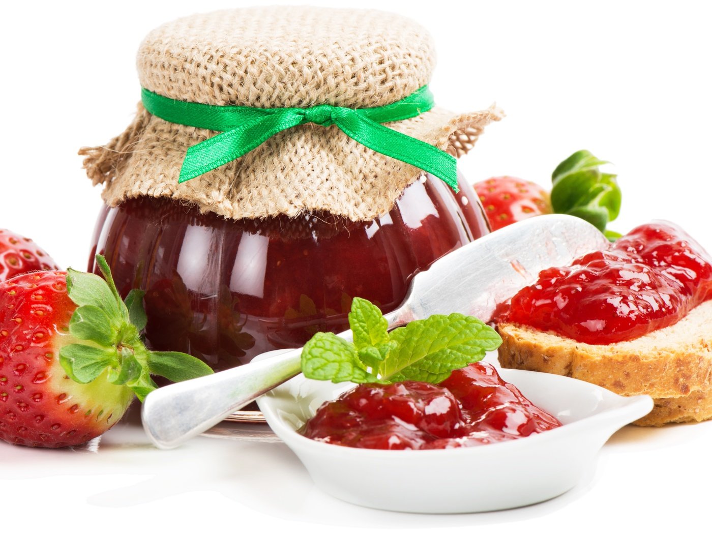 Обои клубника, хлеб, ягоды, банка, варенье, strawberry, bread, berries, bank, jam разрешение 6601x3644 Загрузить