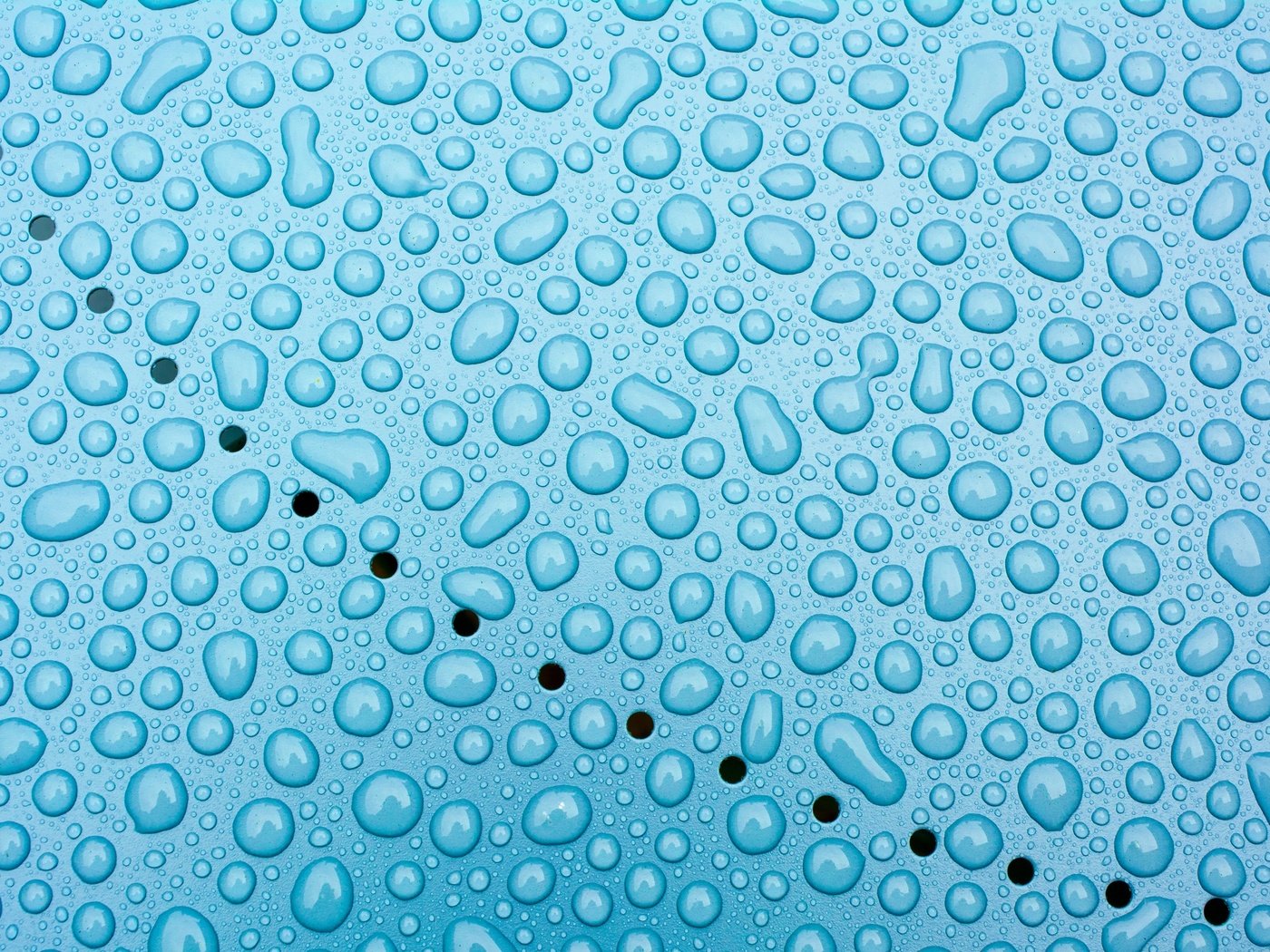 Обои фон, капли, цвет, голубой, отверстия, background, drops, color, blue, holes разрешение 3000x2000 Загрузить