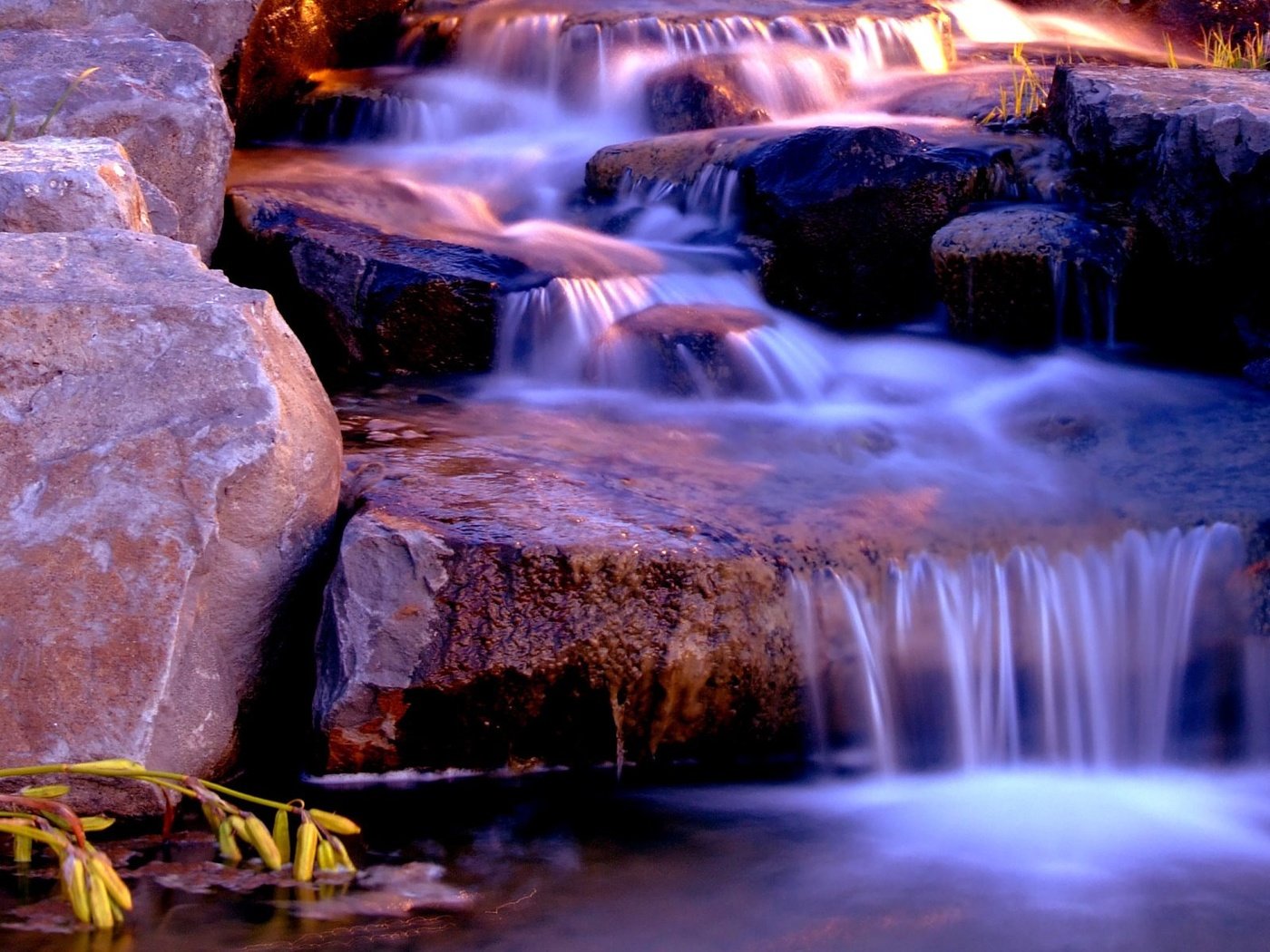 Обои природа, камни, ручей, поток, nature, stones, stream разрешение 1920x1200 Загрузить