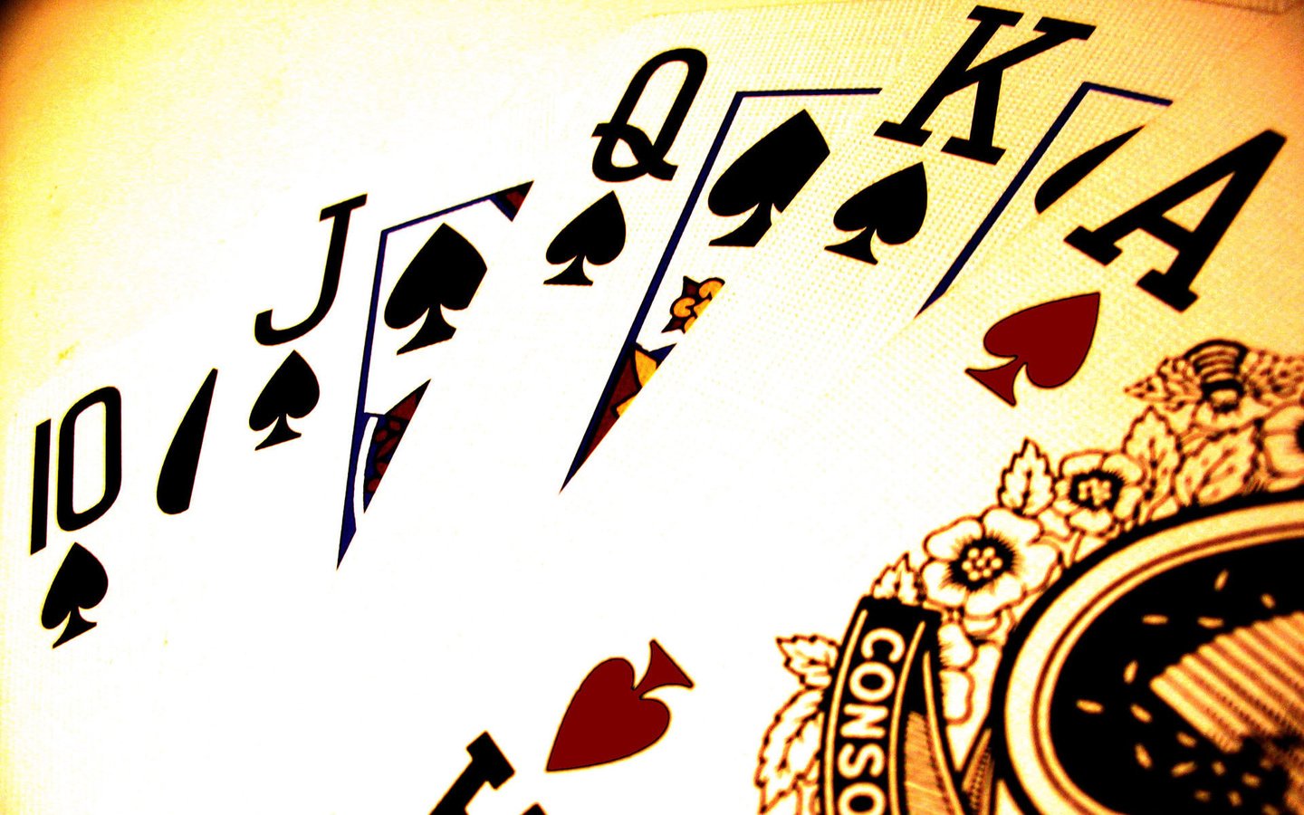 Обои покер, карты, роял флеш, poker, card, royal flush разрешение 1920x1200 Загрузить