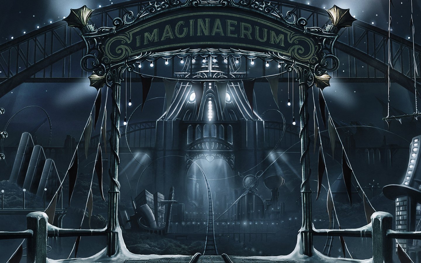 Обои nightwish, imaginaerum, парк аттракционов, amusement park разрешение 2560x1600 Загрузить