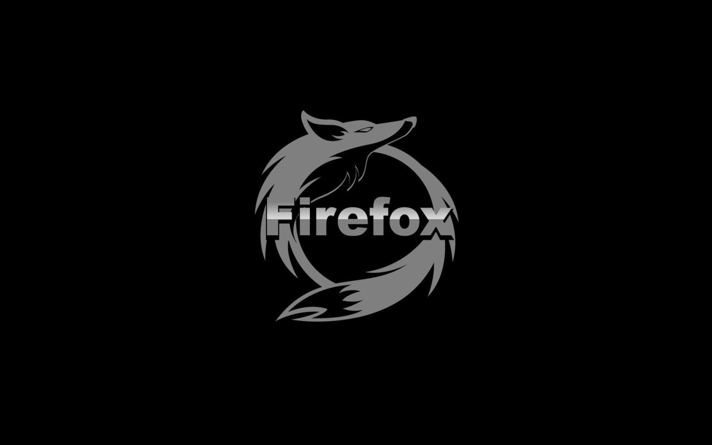 Обои огонь, черный, лиса, серебро, браузер, mozilafirefox, fire, black, fox, silver, browser разрешение 1920x1080 Загрузить