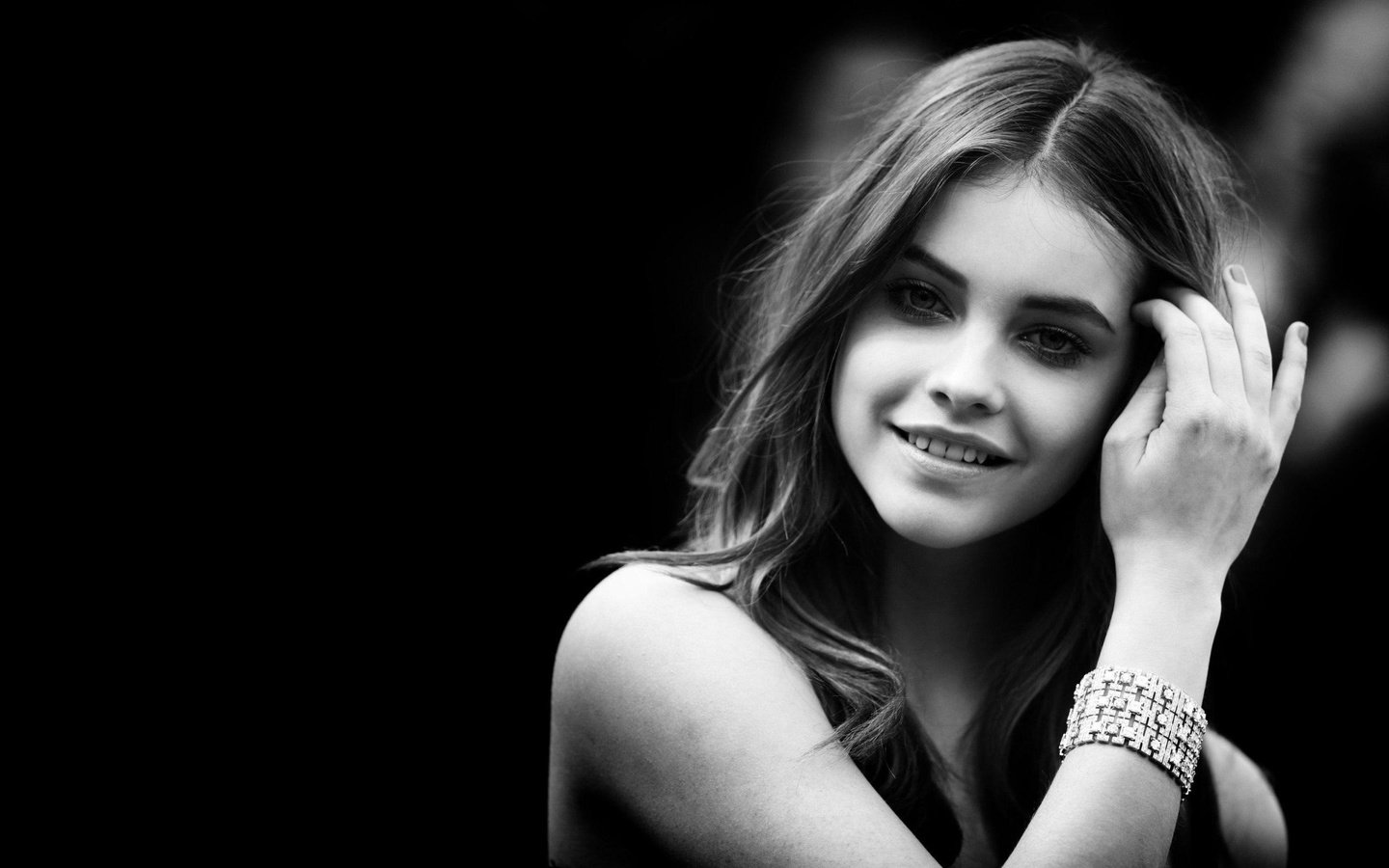 Обои модель, чёрно - белые, барбара палвин, барбара palvin, модел, model, black and white, barbara palvin разрешение 2560x1600 Загрузить