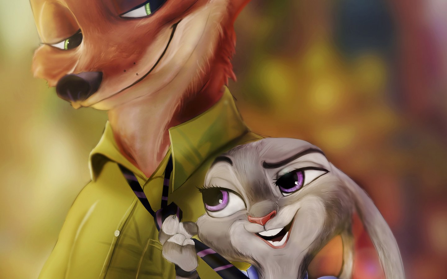 Обои арт, zootopia, judy hopps, nick wilde, зверополис, art, zeropolis разрешение 2750x2319 Загрузить