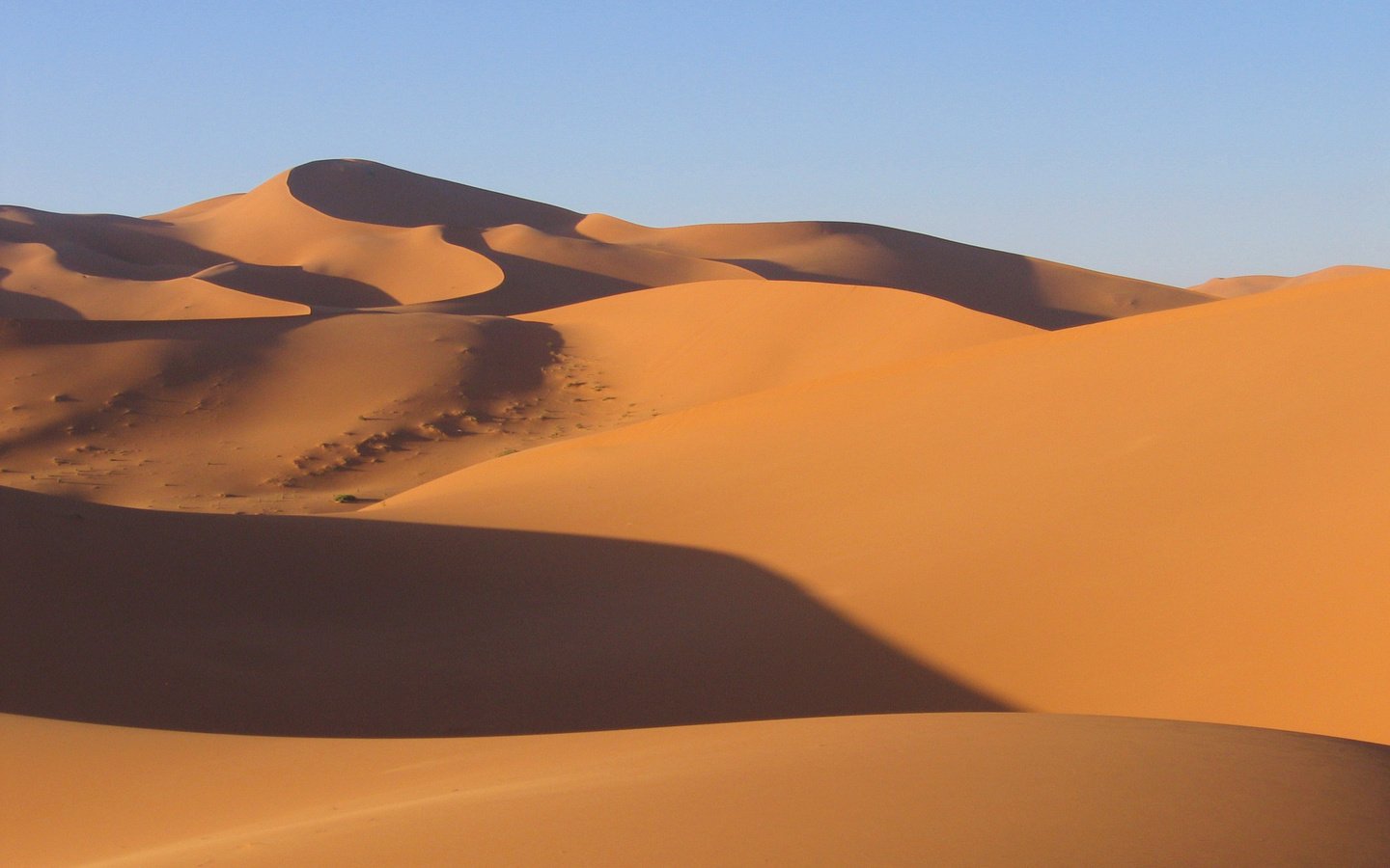 Обои пейзаж, песок, пустыня, дюны, марокко, landscape, sand, desert, dunes, morocco разрешение 2560x1600 Загрузить
