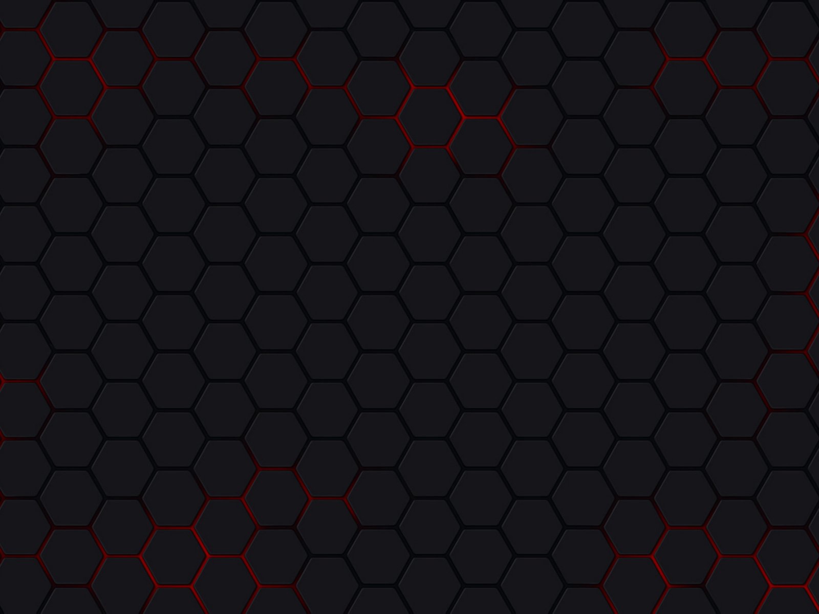 Обои красный, сетка, черный фон, шестиугольники, red, mesh, black background, hexagons разрешение 1920x1200 Загрузить