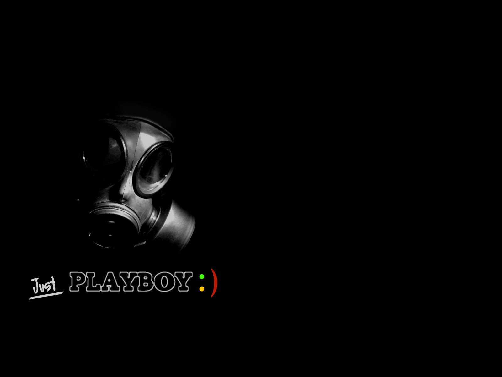 Обои черный, противогаз, блака, всего, плейбой, black, gas mask, just, playboy разрешение 1920x1200 Загрузить