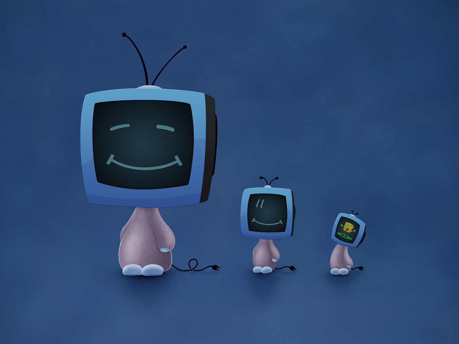 Обои улыбки, губка боб, телевизоры, smile, spongebob, tv разрешение 2560x1600 Загрузить