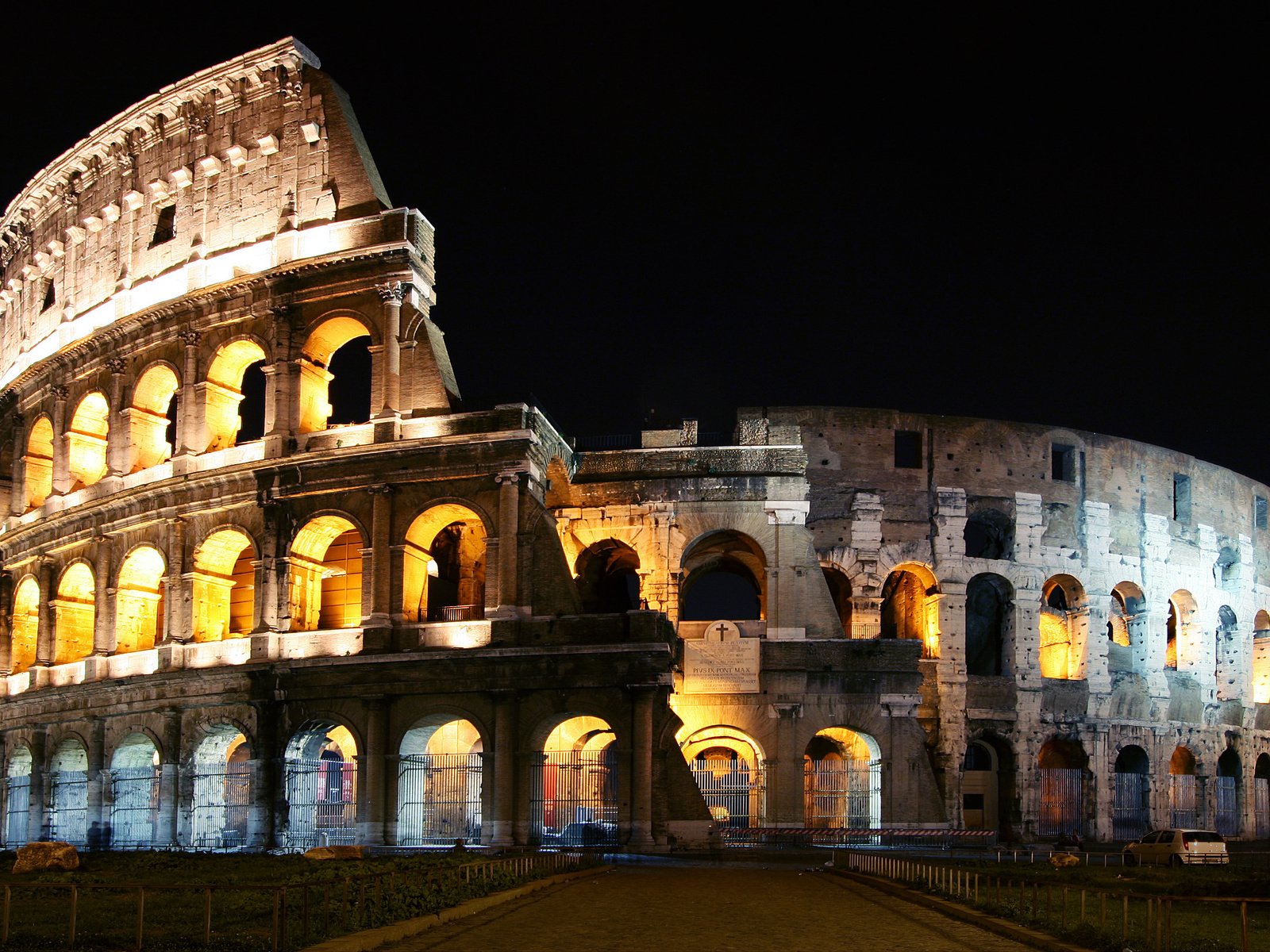 Обои ночь, италия, колизей, рим, night, italy, colosseum, rome разрешение 3216x2144 Загрузить