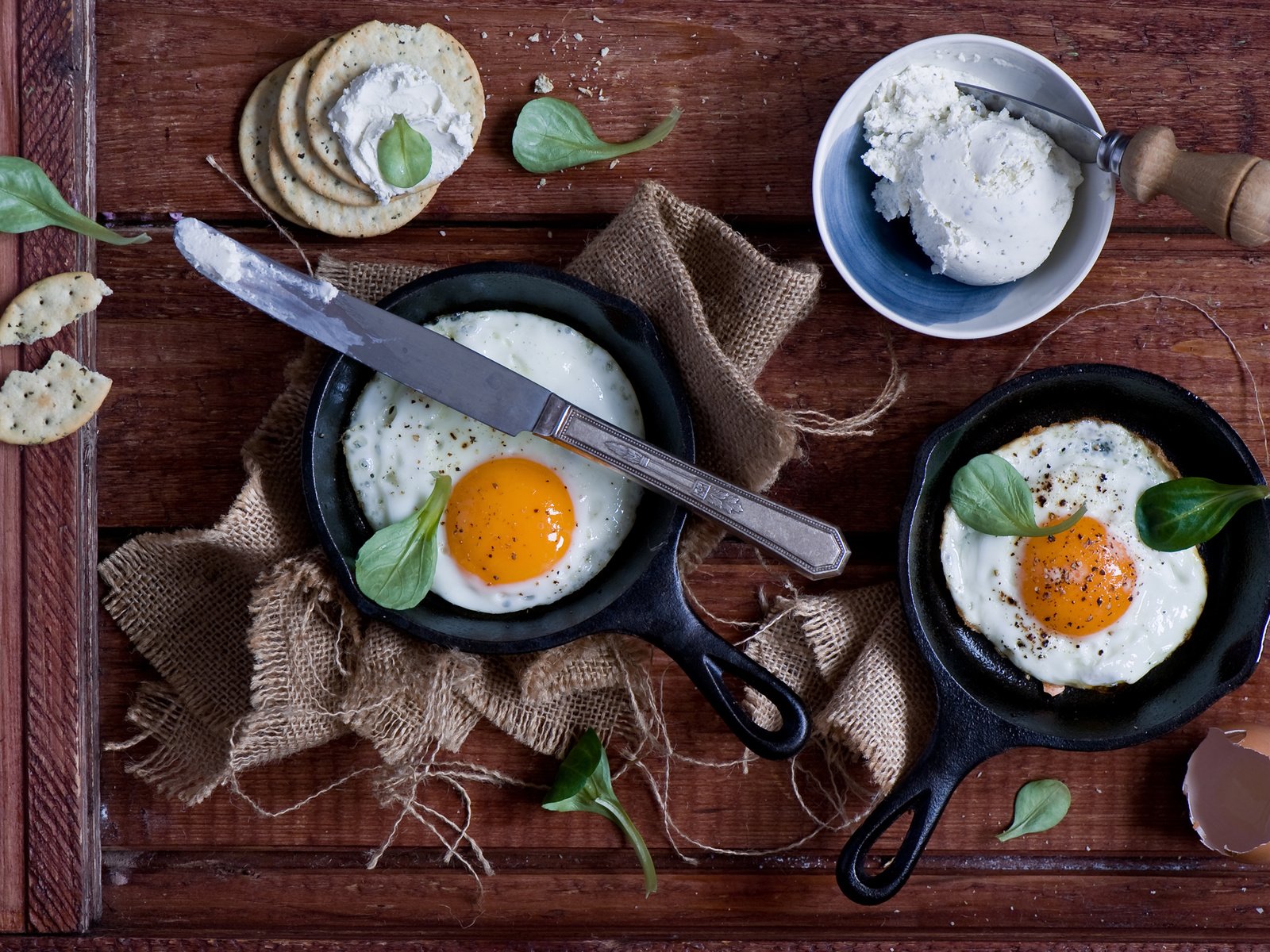 Обои завтрак, яйца, натюрморт, яичница, anna verdina, яицо, breakfast, eggs, still life, scrambled eggs, egg разрешение 2000x1337 Загрузить