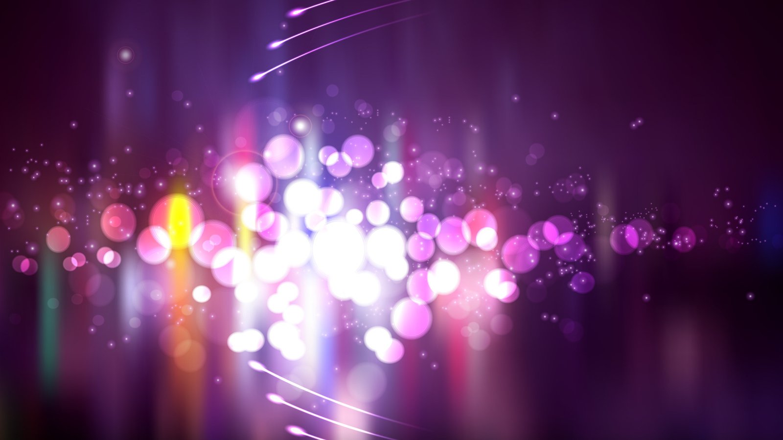 Обои огни, фиолетовый, круги, яркие, lights, purple, circles, bright разрешение 2560x1600 Загрузить