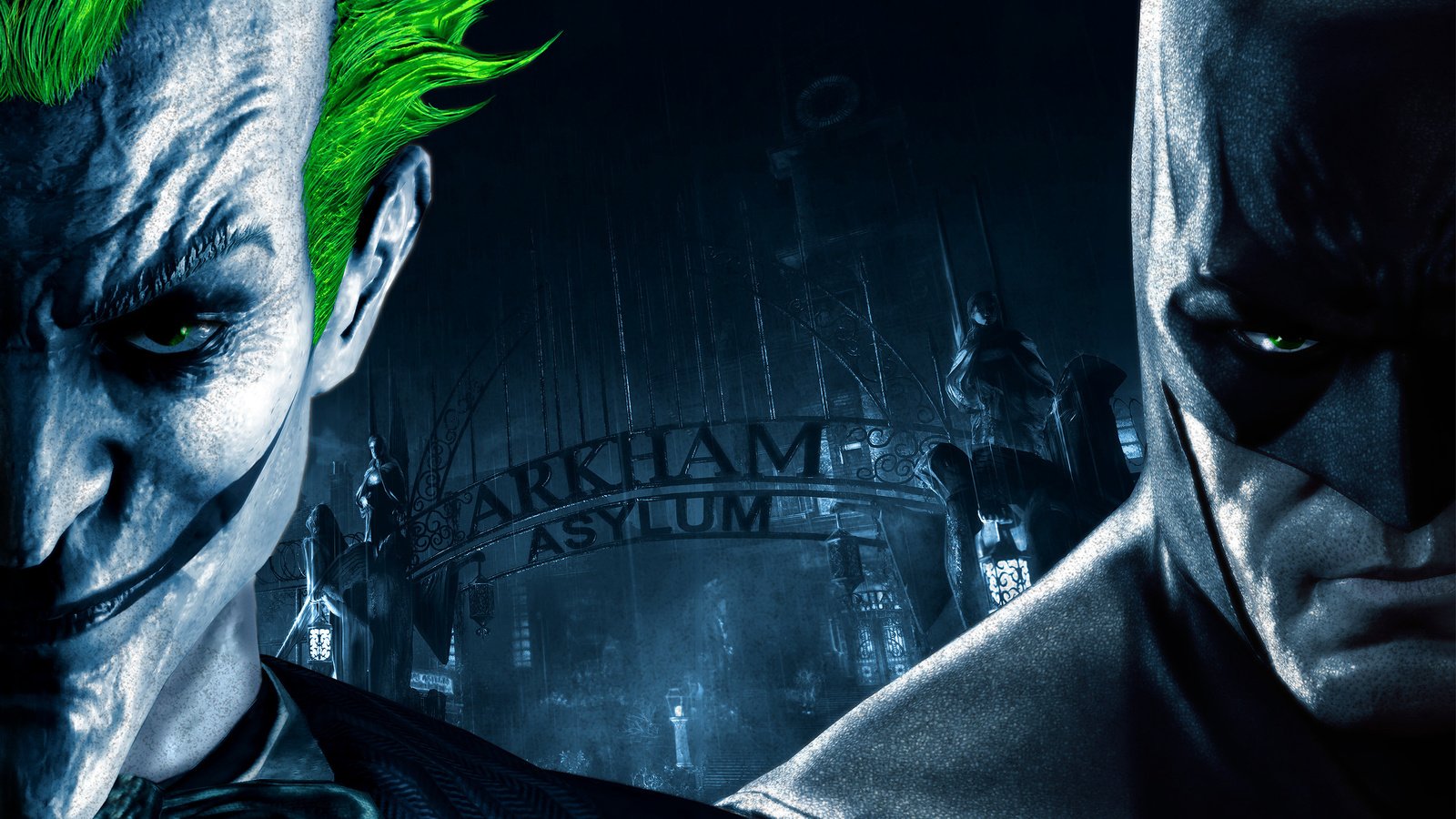 Обои ворота, джокер, batman arkham asylum, gate, joker разрешение 2560x1600 Загрузить