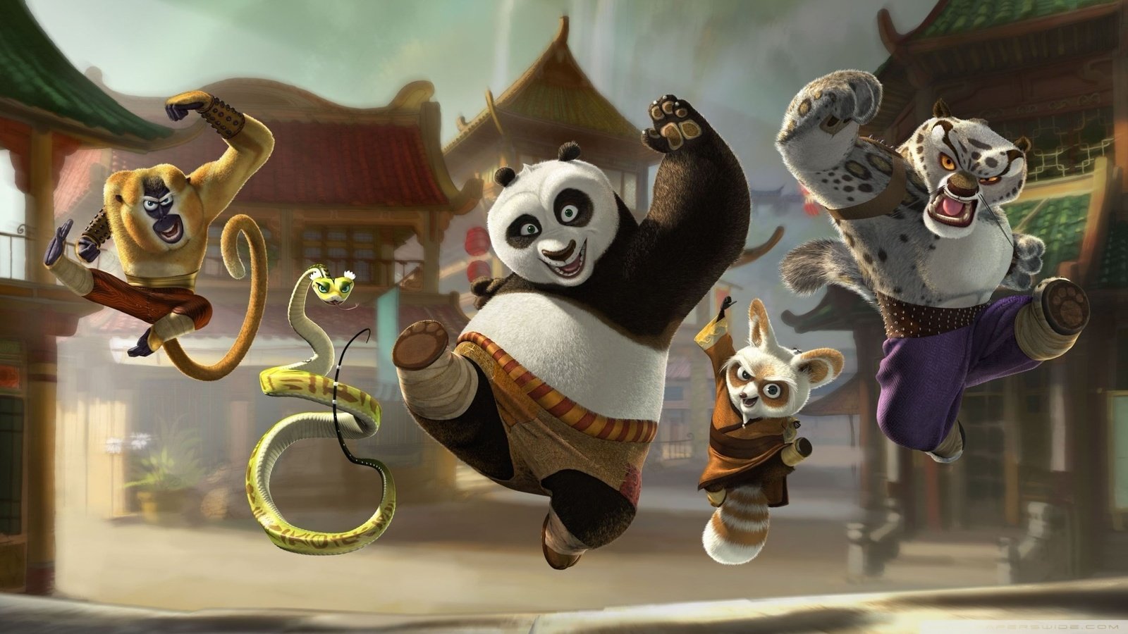 Обои кун-фу панда, kung fu panda разрешение 1920x1080 Загрузить