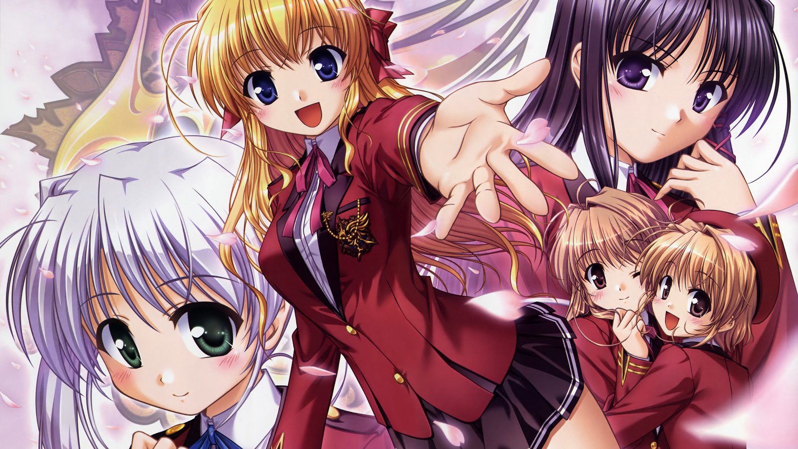 Обои fortune arterial, kuze kiriha, sendo erika, tougi shiro, yuuki haruna, yuuki kanade разрешение 5645x4041 Загрузить