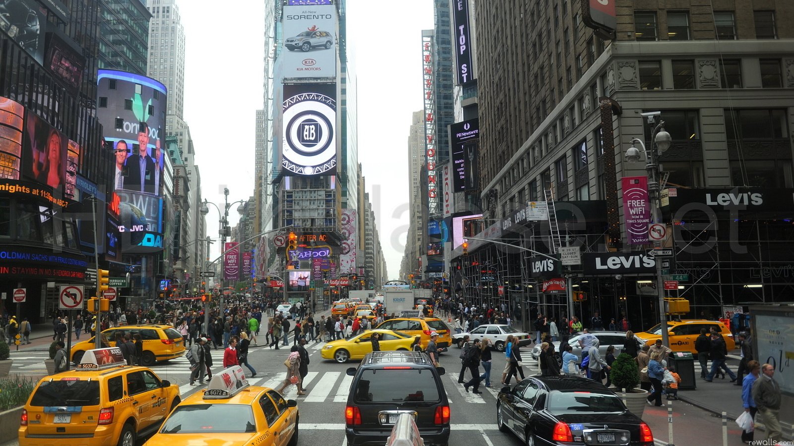 Обои люди, улица, сша, такси, нью - йорк, people, street, usa, taxi, new york разрешение 1920x1080 Загрузить