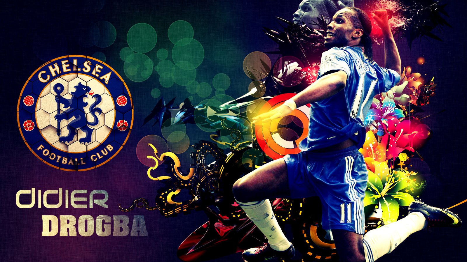 Обои дидье дрогба by hshamsi, didier drogba by hshamsi разрешение 1920x1080 Загрузить