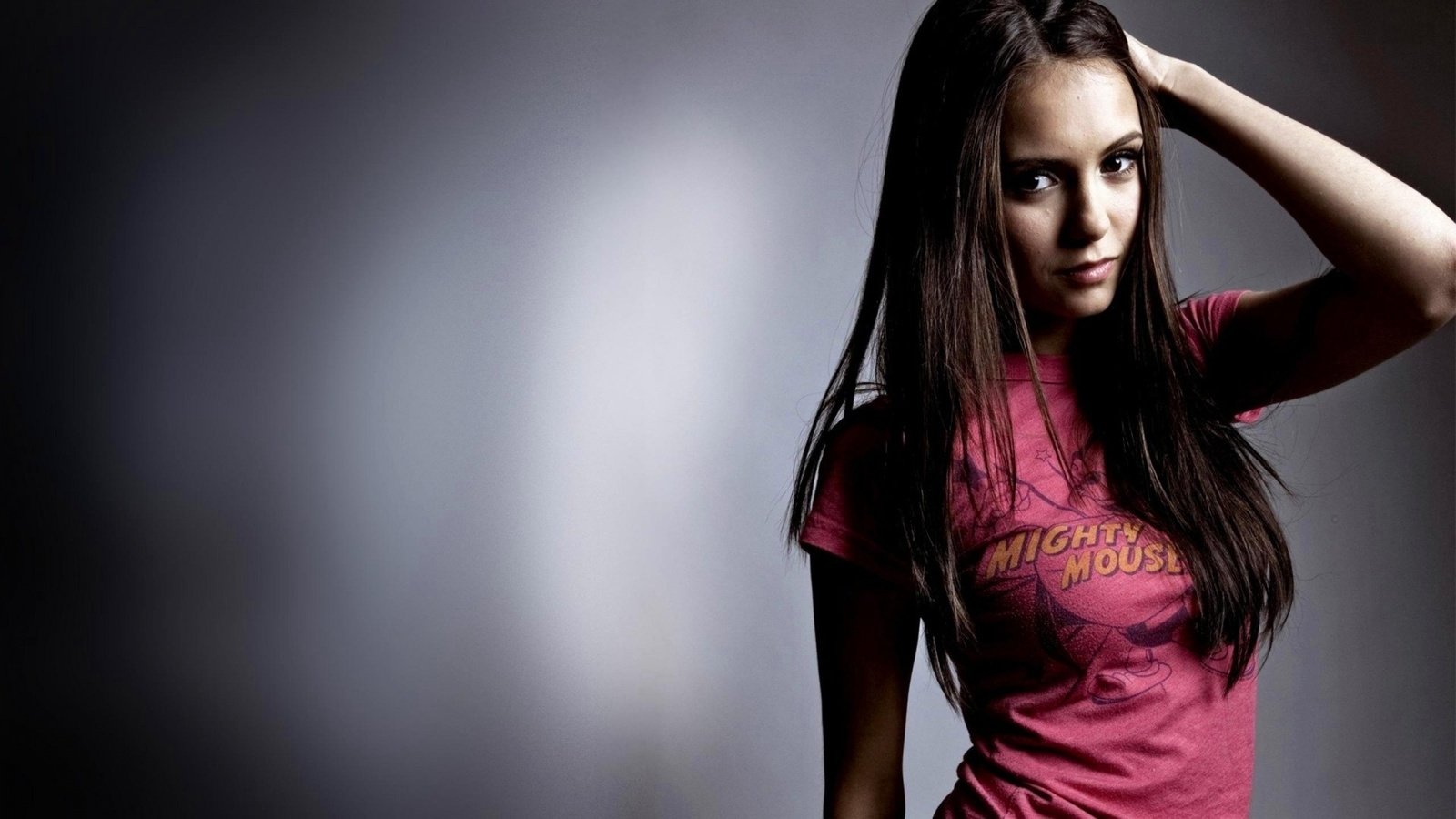 Обои стиль, взгляд, актриса, нина добрев, длинные волосы, style, look, actress, nina dobrev, long hair разрешение 1920x1080 Загрузить