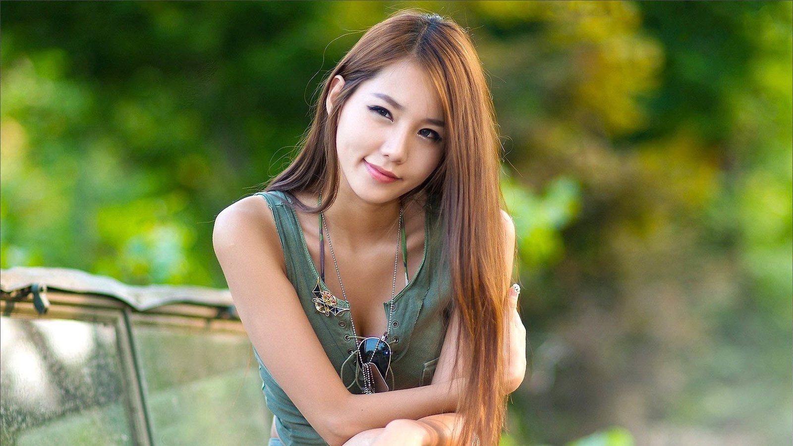 Красивая Девушка Азиатка