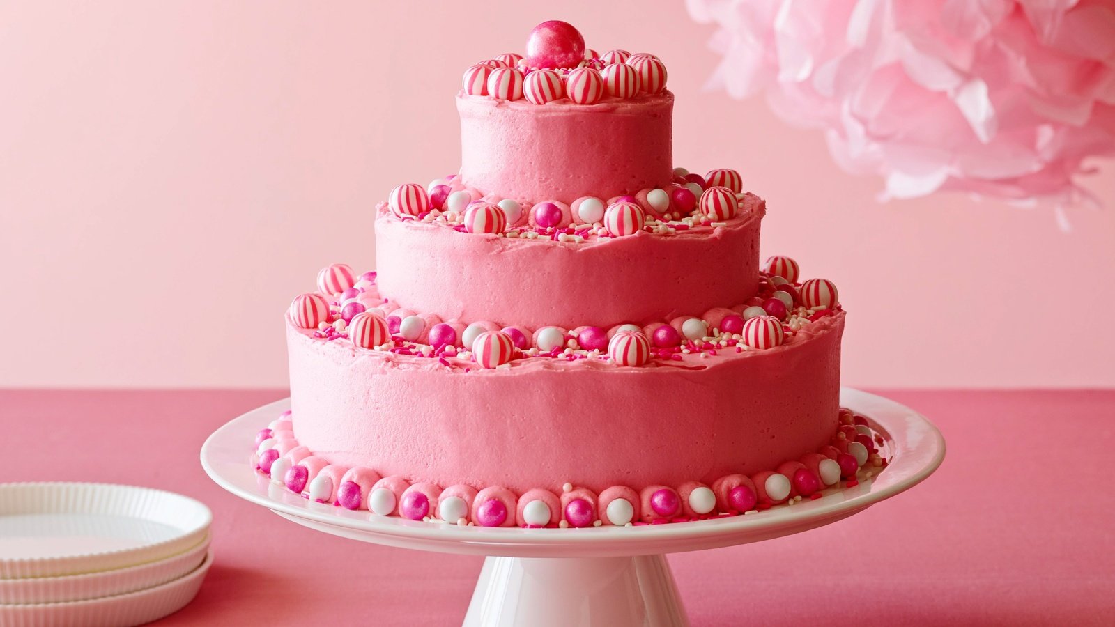 Обои конфеты, розовый, торт, торты, многоярусный, candy, pink, cake, cakes разрешение 4096x3072 Загрузить