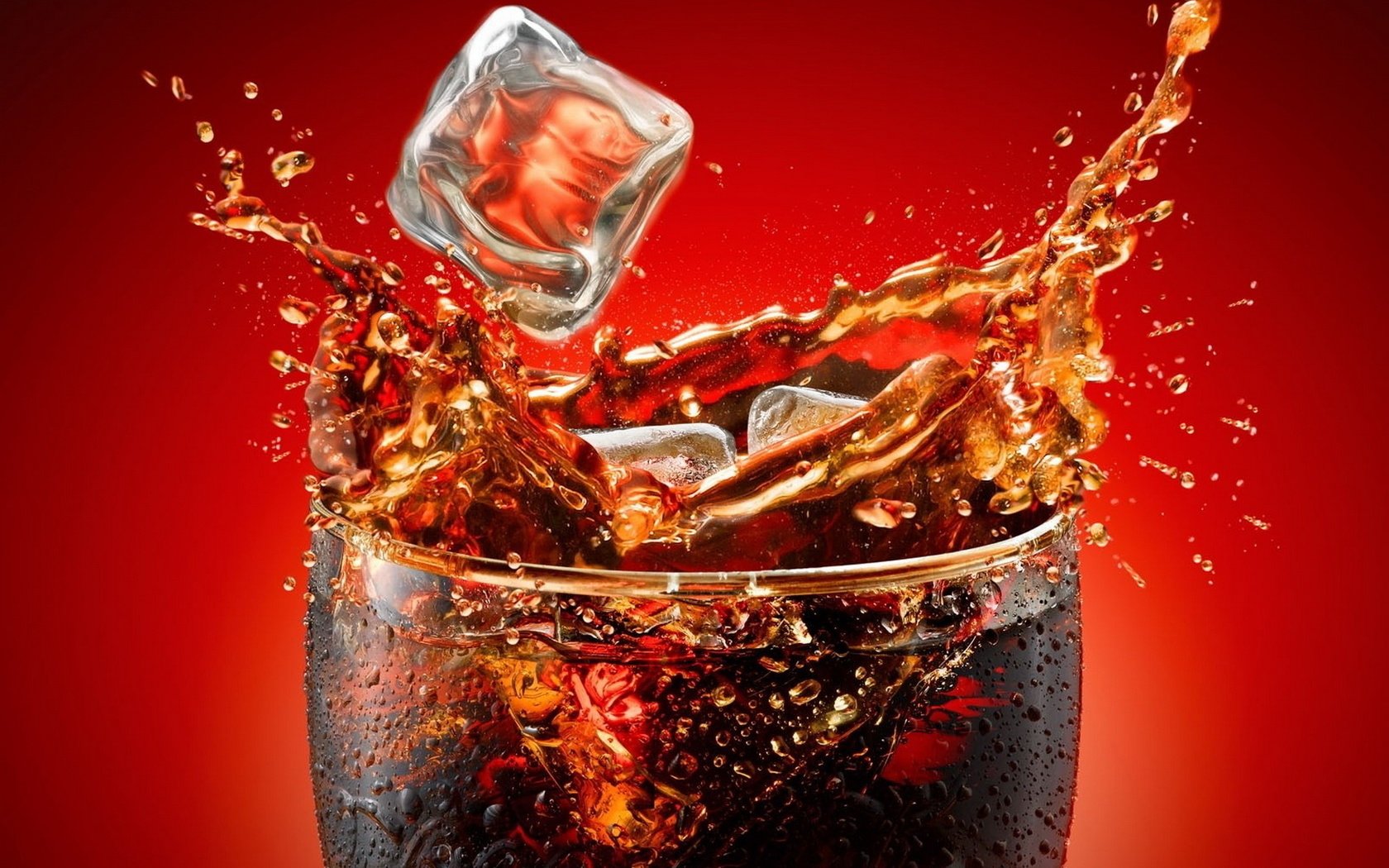 Обои напиток, брызги, всплеск, стакан, кока-кола, кола, drink, squirt, splash, glass, coca-cola, cola разрешение 1920x1200 Загрузить